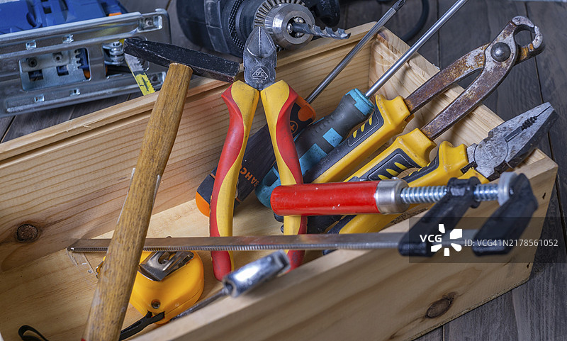 家用电动手动DIY工具图片素材