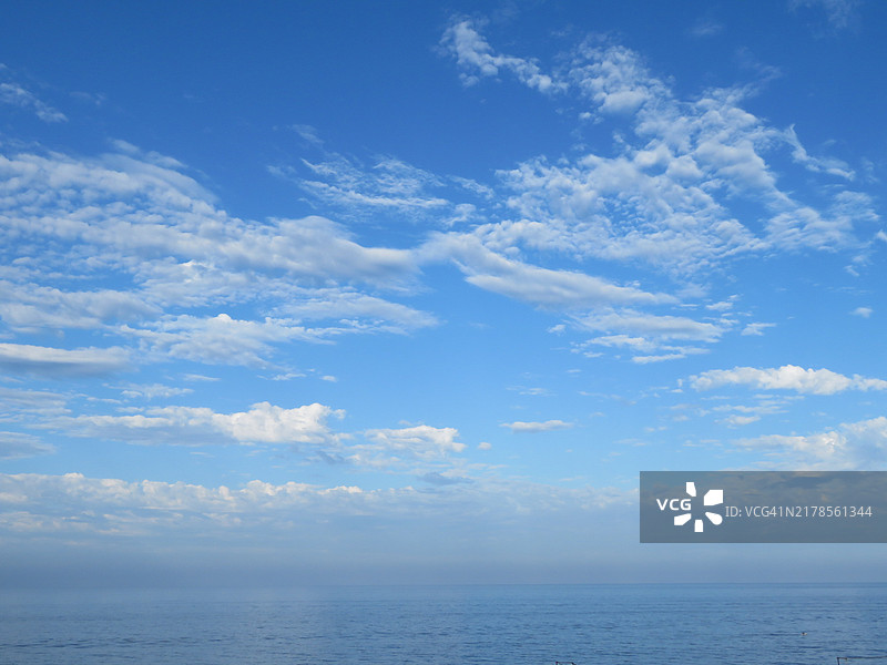 加利福尼亚州，美国，海洋与天空的美丽景色图片素材