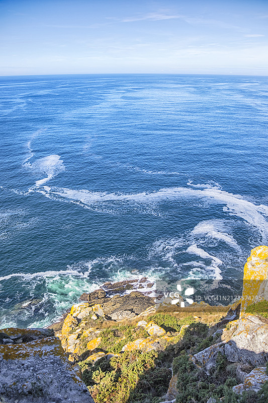海洋与天空的美丽景色图片素材