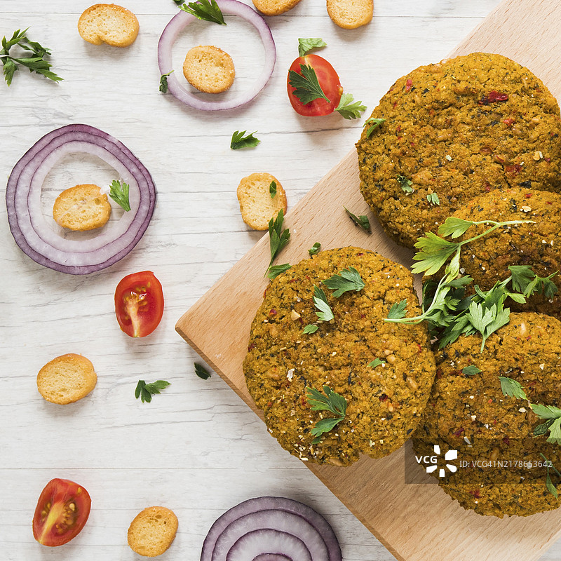 健康食品木质背景图片素材