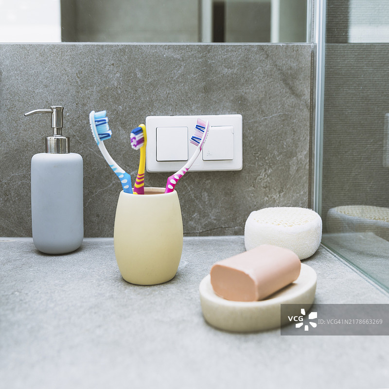 肥皂牙刷架图片素材