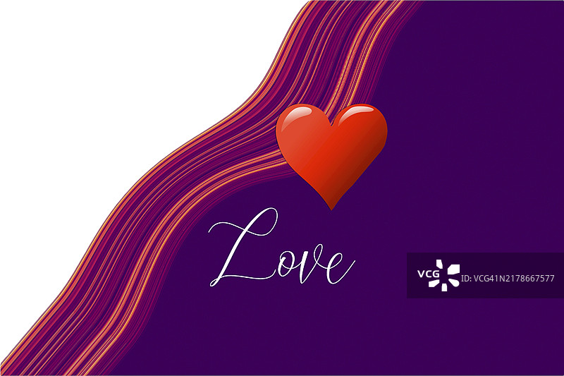 情人节概念：爱与友谊图片素材