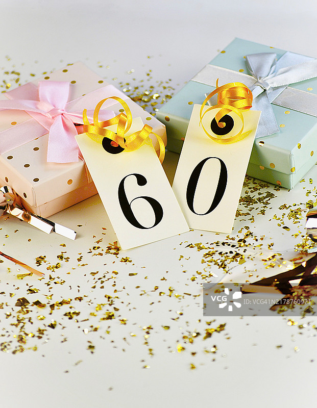 60岁生日快乐图片素材