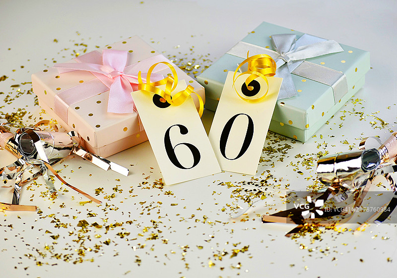 60岁生日快乐图片素材
