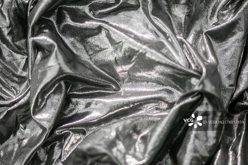 银色缎面纹理背景材料图片素材
