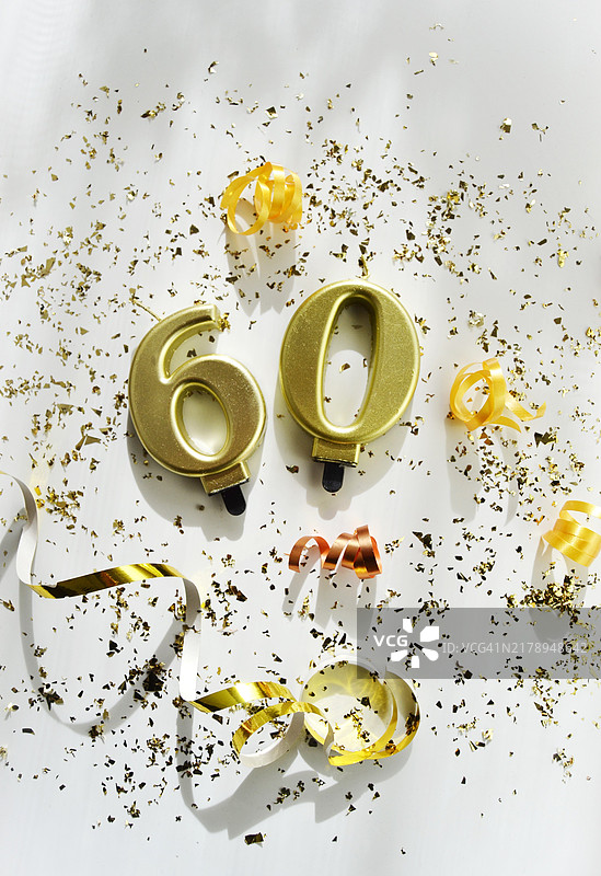 60岁生日快乐图片素材