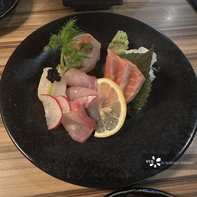 澳大利亚墨尔本餐盘里的肉图片素材