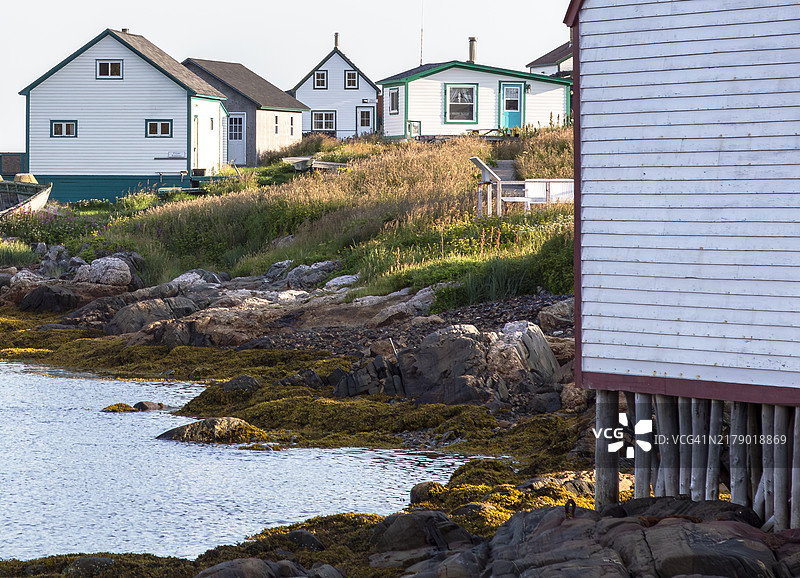 纽芬兰和拉布拉多的传统建筑图片素材