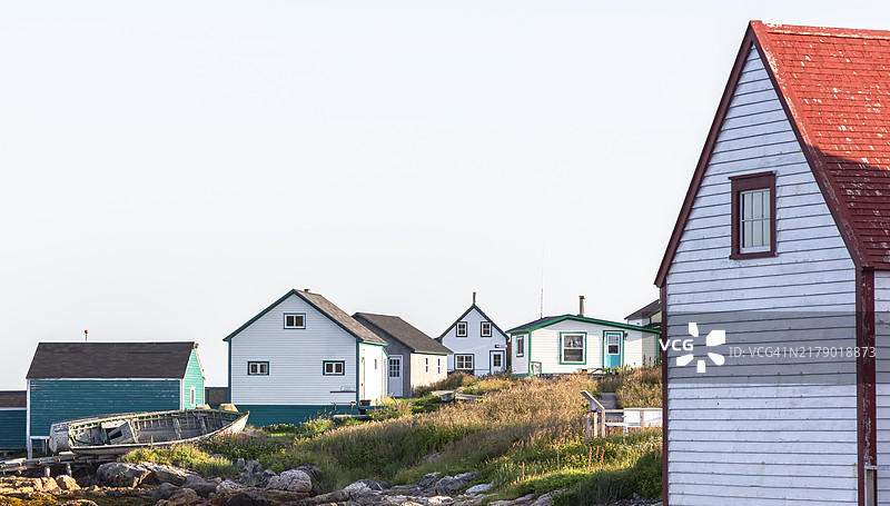 纽芬兰和拉布拉多的传统建筑图片素材
