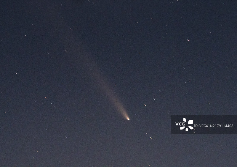 阿特拉斯彗星图片素材