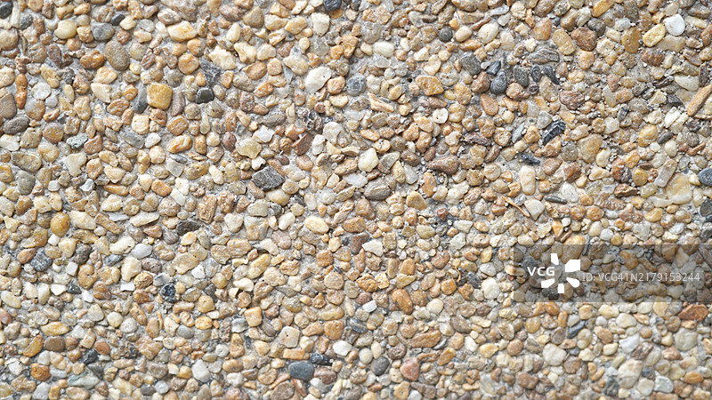 卵石混凝土铺面图片素材
