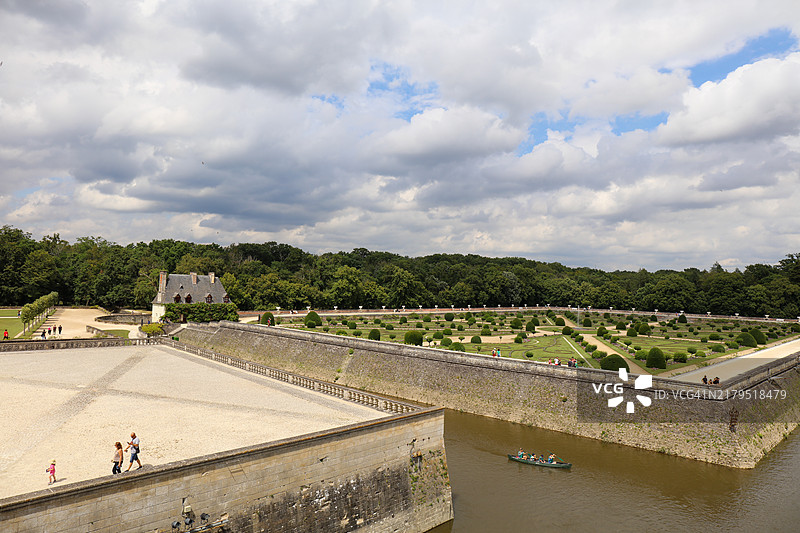 卢瓦尔河谷舍农索城堡图片素材