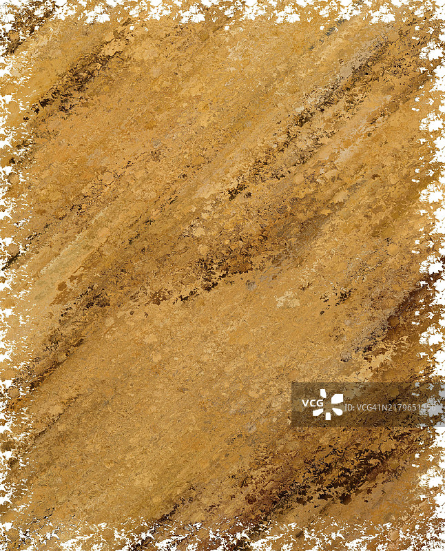 棕色背景的抽象形状白色相框图片素材