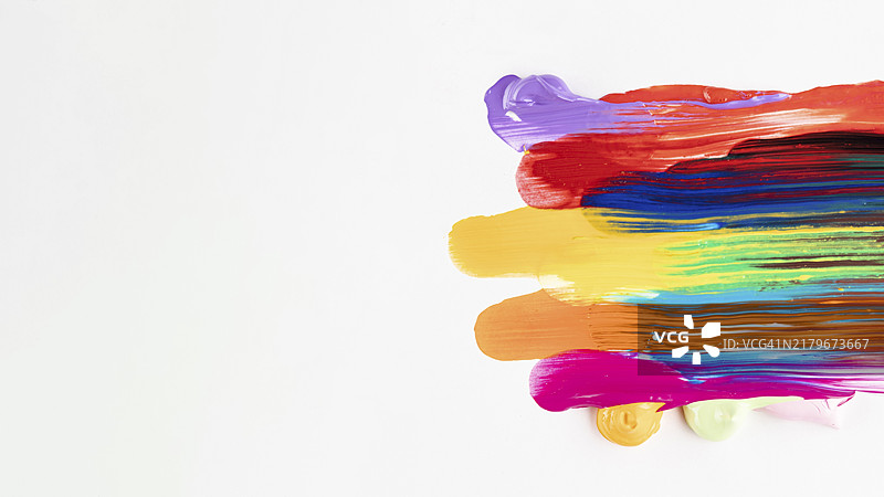 带有复制空间的混合油漆图片素材