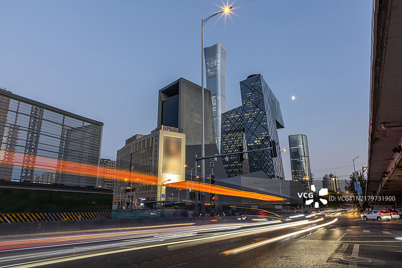 北京中央商务区图片素材