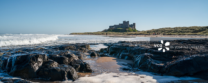 班堡城堡海岸图片素材