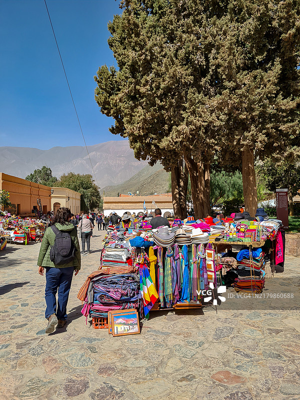 印加后裔的手工艺品图片素材