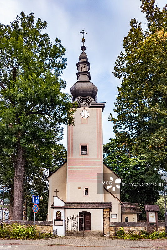 哥特式万圣教堂图片素材