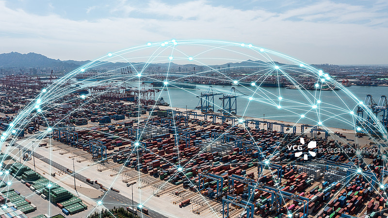 智能港口图片素材