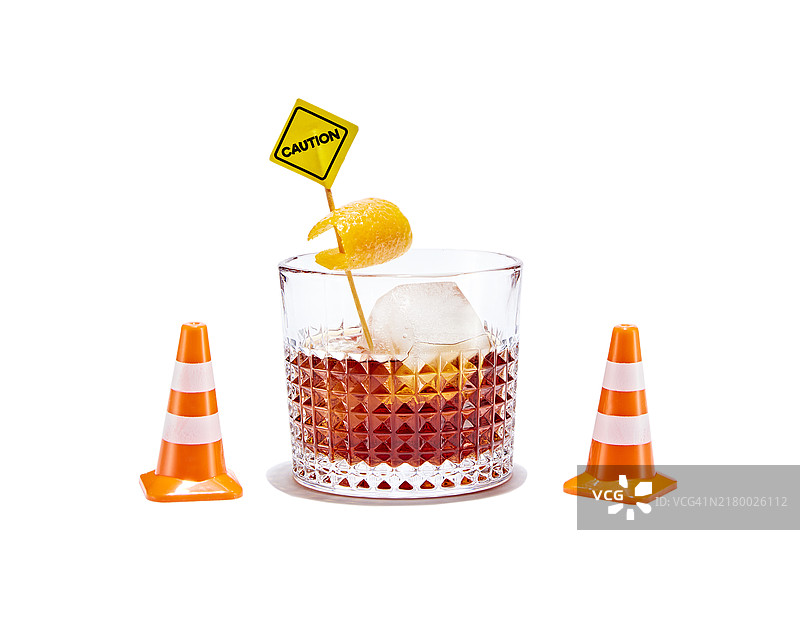 酒精使用警告图片素材