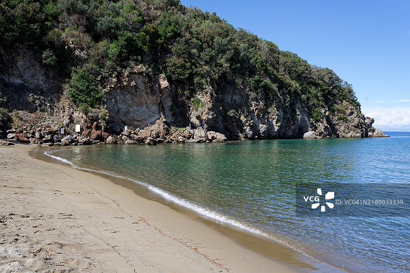 伊斯基亚岛圣蒙塔诺湾图片素材