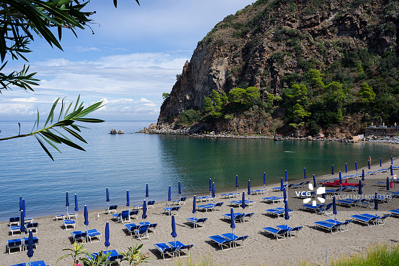 圣蒙塔诺湾，伊斯基亚岛图片素材