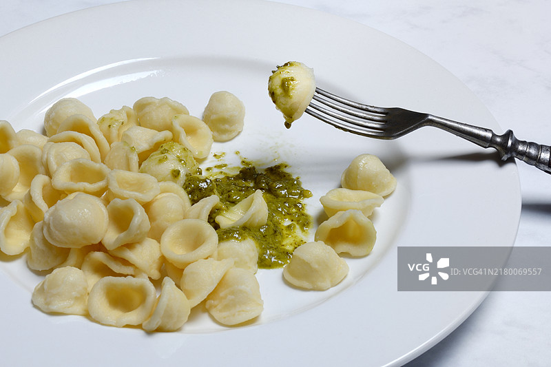 意大利青酱猫耳朵面图片素材