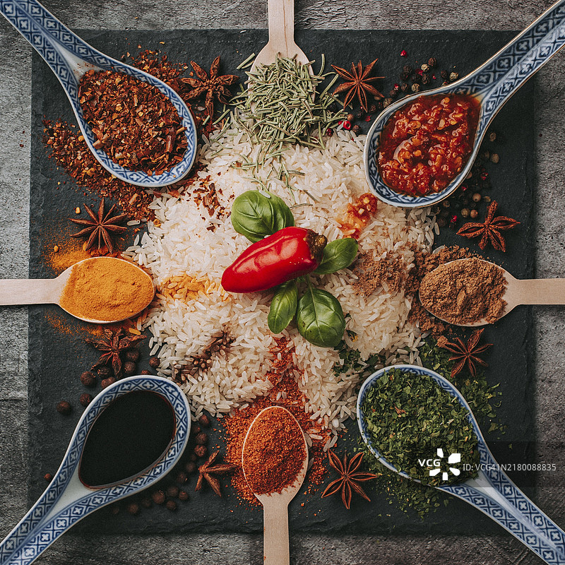 香料米饭图片素材