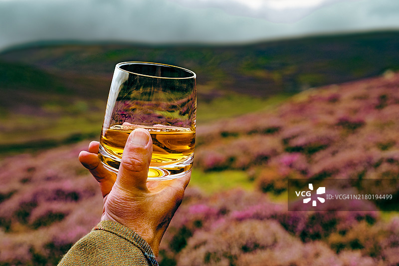 苏格兰高地格兰扁威士忌图片素材