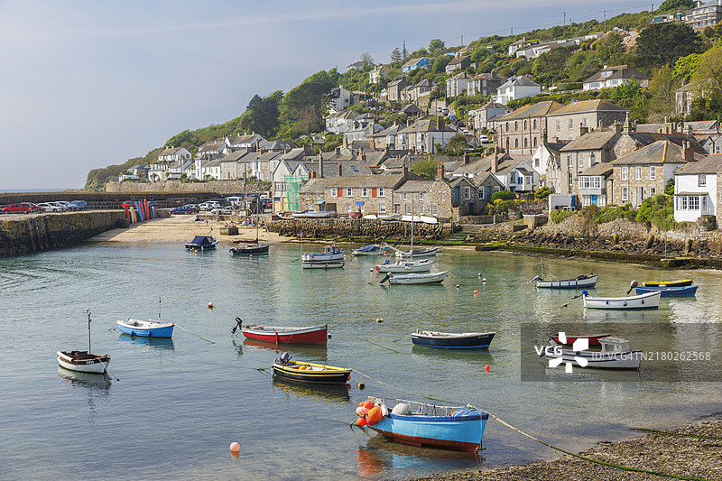 英国康沃尔莫斯霍尔港口图片素材