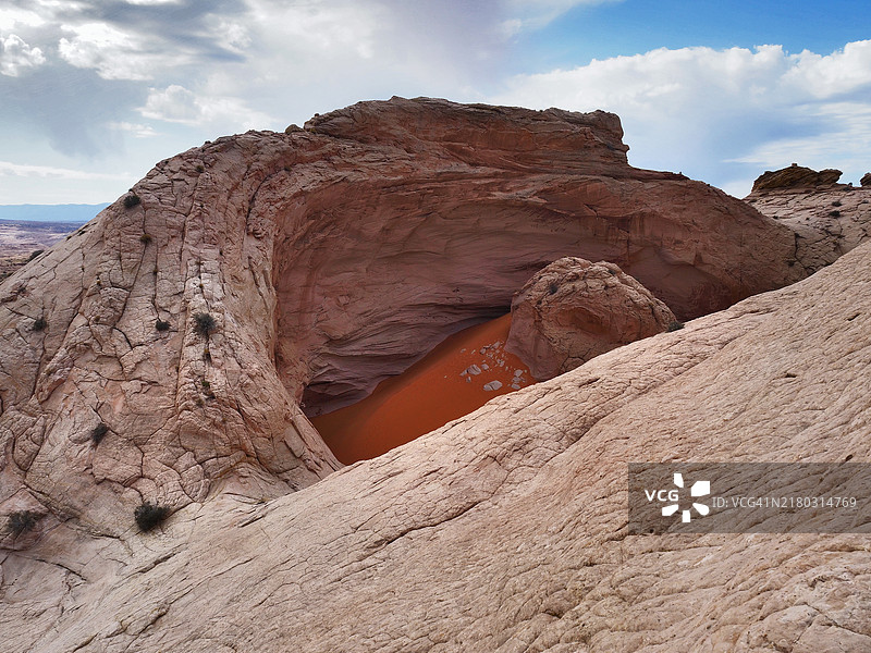 犹他州埃斯卡兰特火山图片素材