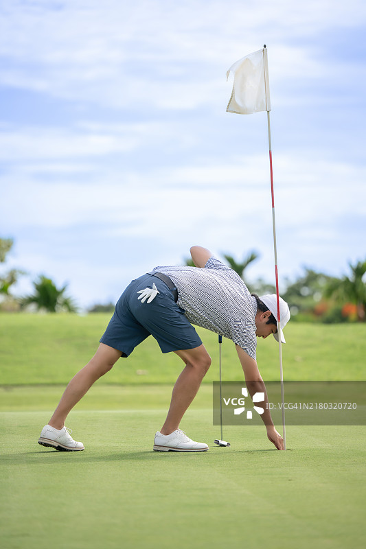 高尔夫球手图片素材