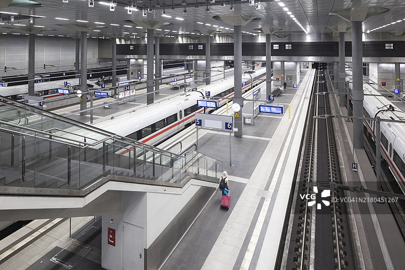 德国柏林火车总站图片素材