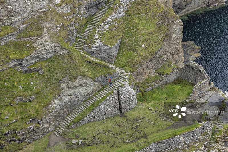 苏格兰北部海岸惠利戈阶梯图片素材