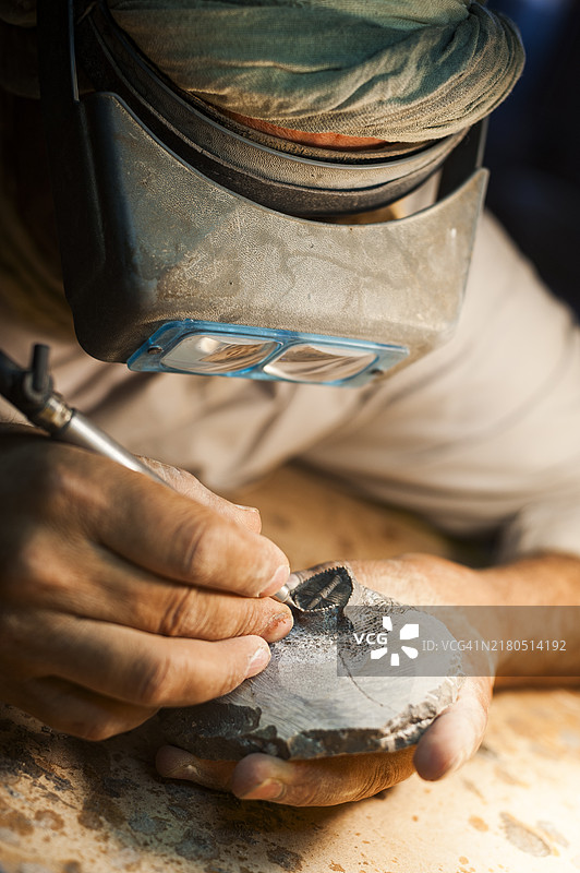 三叶虫化石图片素材