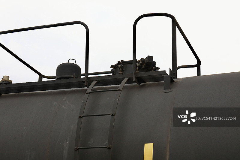 化学品铁路货运罐车图片素材