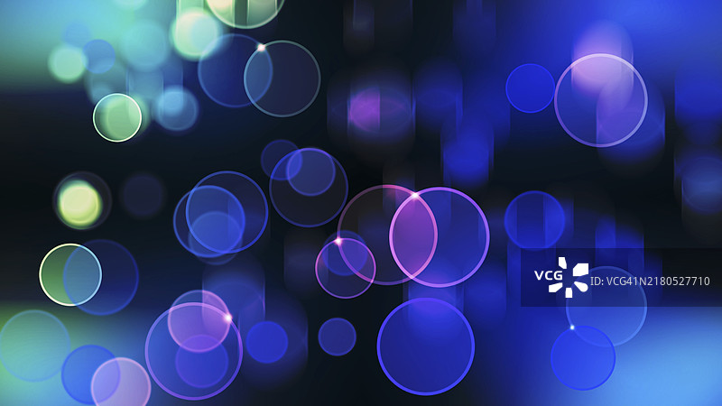 彩色散景光晕背景3D渲染图片素材