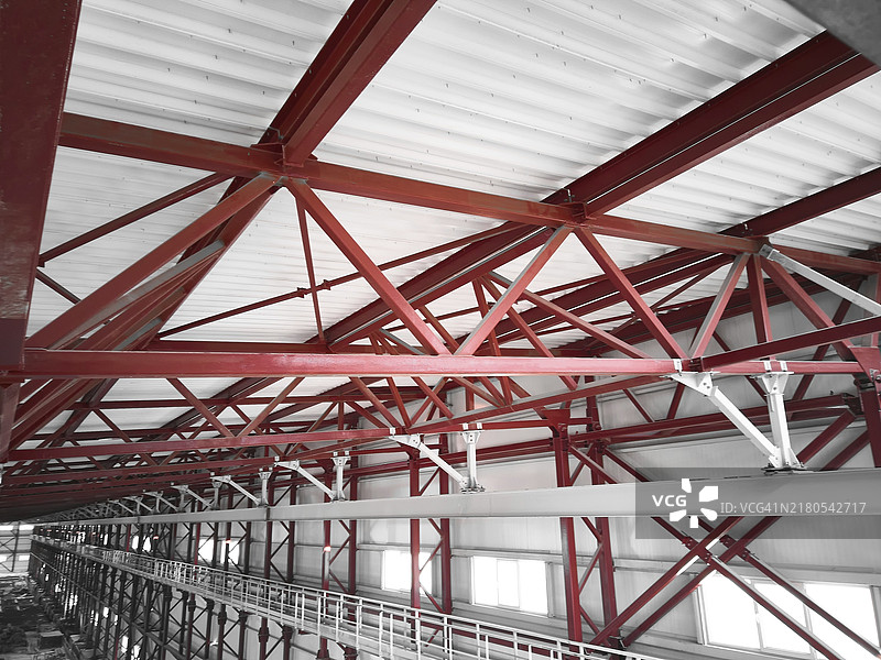 山腰大型水泥厂鸟瞰图图片素材