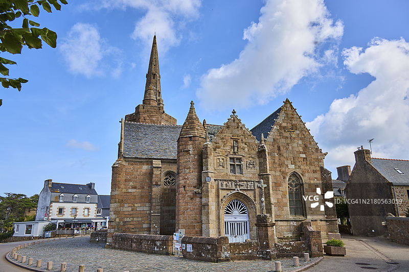 法国布列塔尼克拉尔泰圣母教堂图片素材