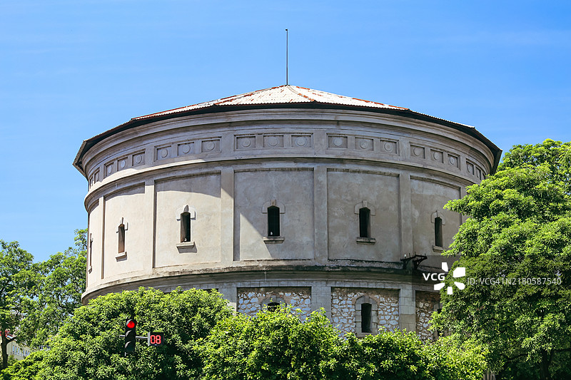 河内杭豆1894年历史水箱图片素材