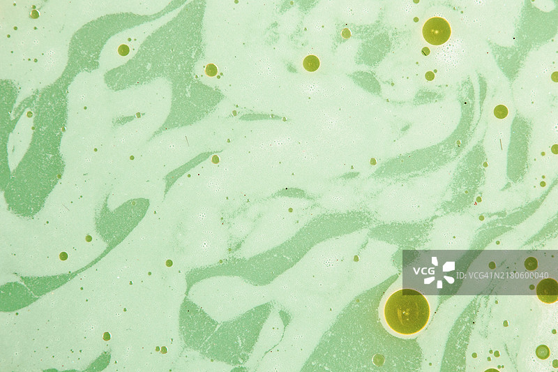 绿色泡沫纹理图片素材