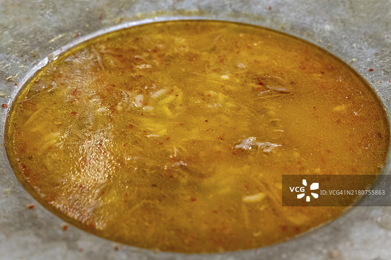 土耳其加济安泰普的传统汤品：Beyran图片素材