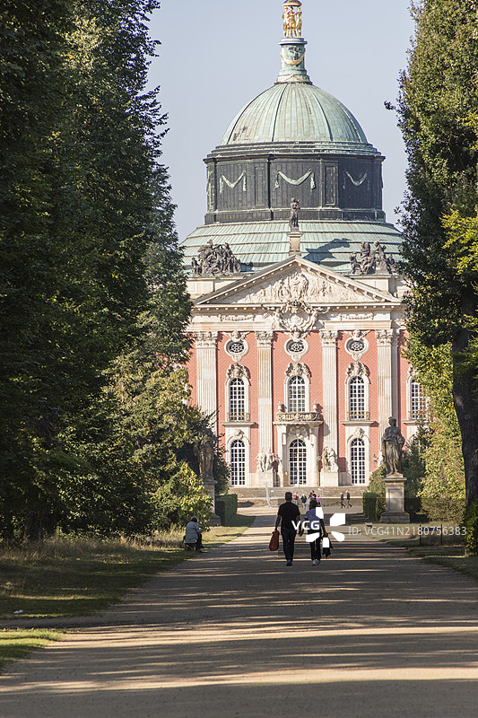 德国波茨坦无忧宫公园风光（九月）图片素材