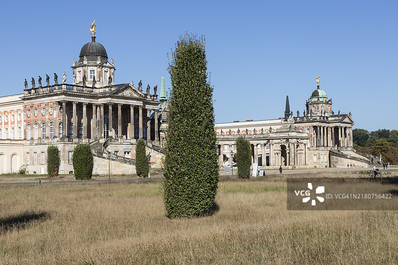 德国波茨坦无忧宫公园风光（九月）图片素材