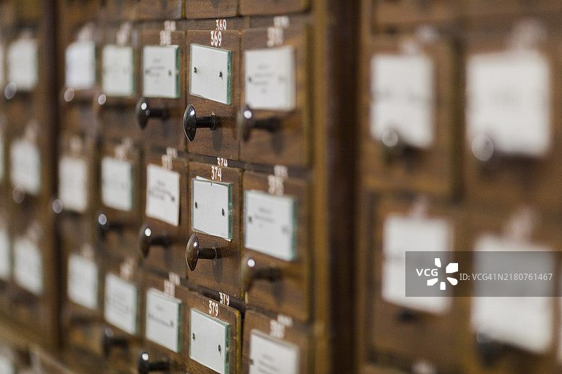 卡片索引盒图书馆图片素材