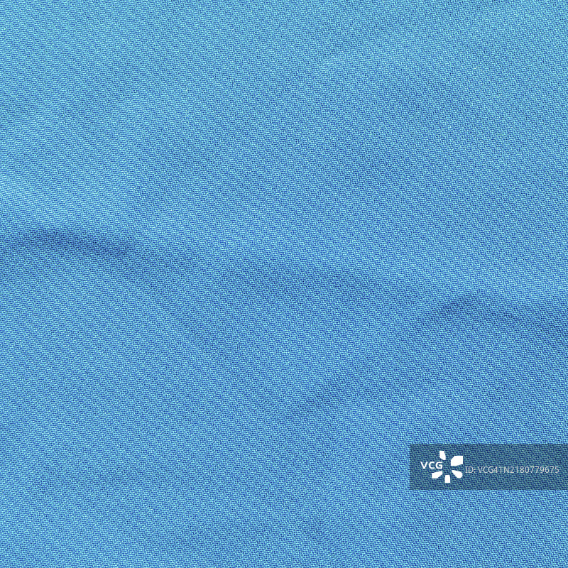 蓝色布纹理背景特写图片素材