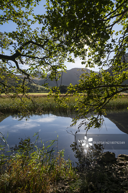 英格兰坎布里亚郡湖区兄弟水域图片素材