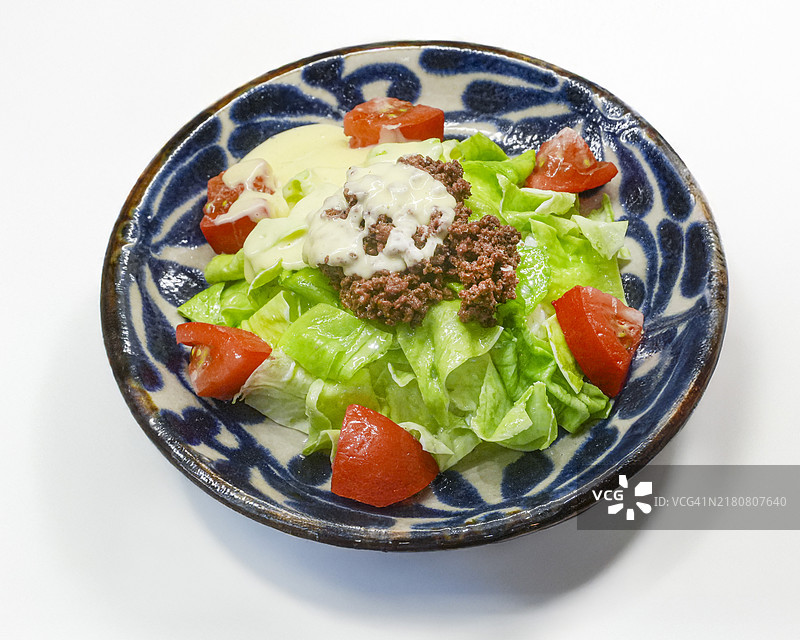 冲绳塔可饭食物模型图片素材