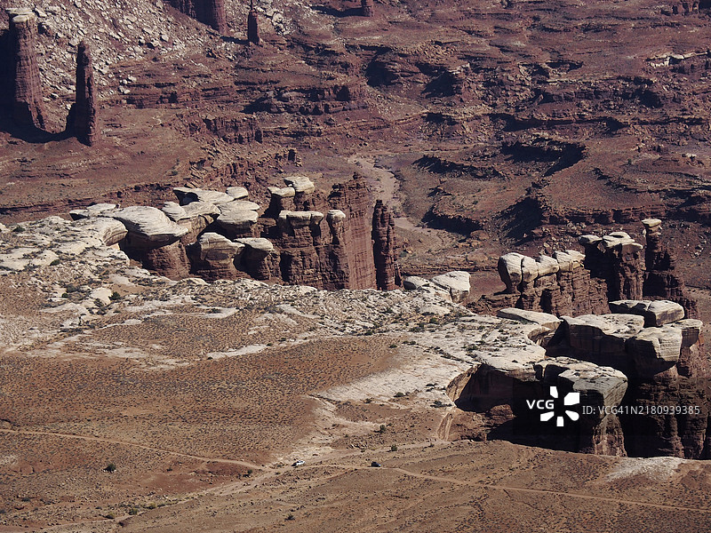 峡谷地国家公园大观景点细节图图片素材