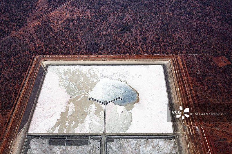 卡尔古利金矿鸟瞰图图片素材